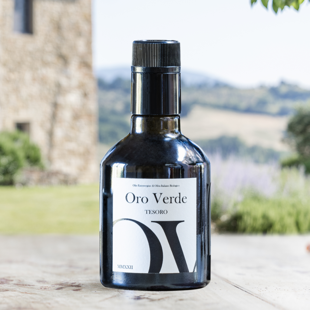 Oro Verde Extra Virgin Olive Oil 500ml Bottle Podere Tesoro