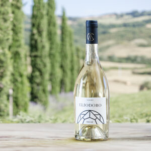 Tuscan eco wine Eliodoro Vermentino grapes