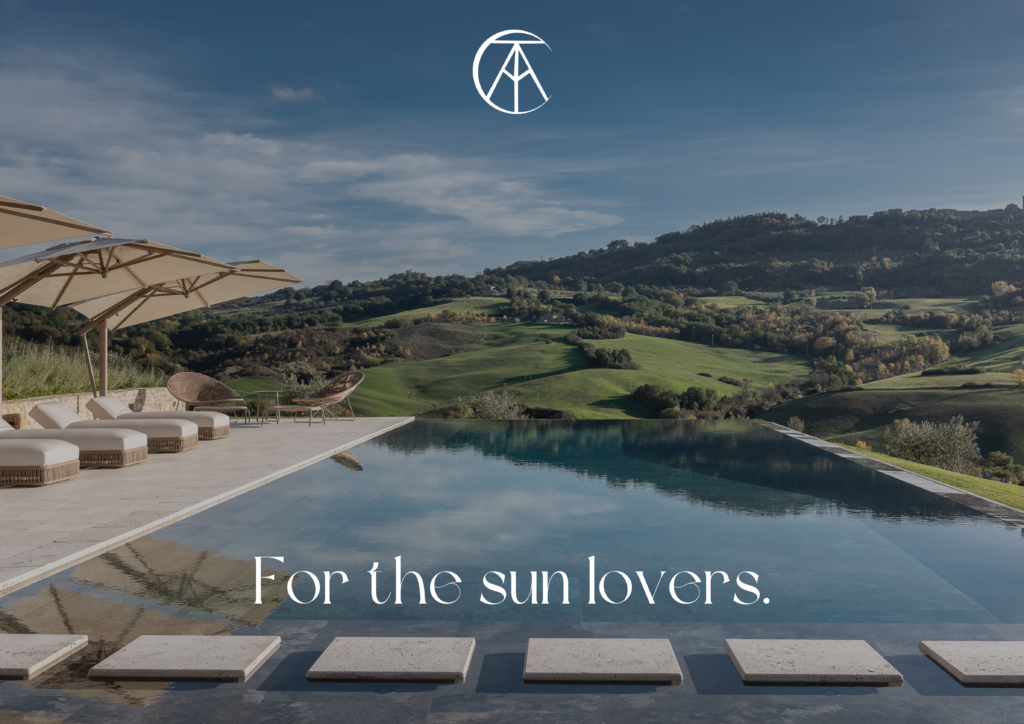 For the spa lovers | Podere Tesoro Sa and Wellness centre | Luxury Tuscany Wedding Venue | Infinity pool