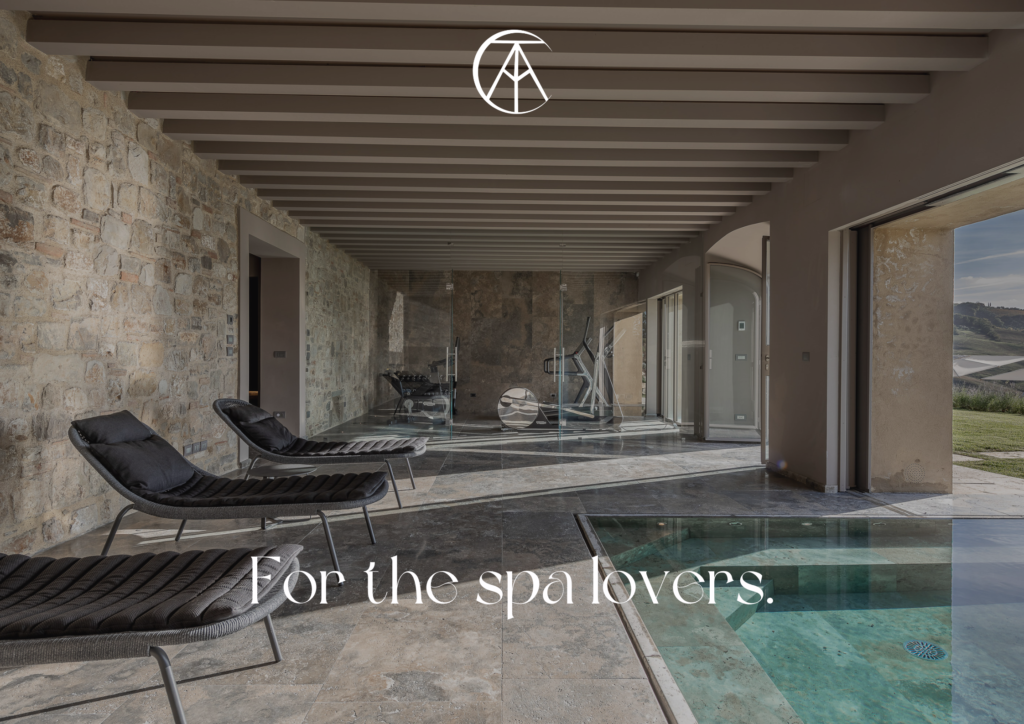 For the spa lovers | Podere Tesoro Sa and Wellness centre | Luxury Tuscany Wedding Venue