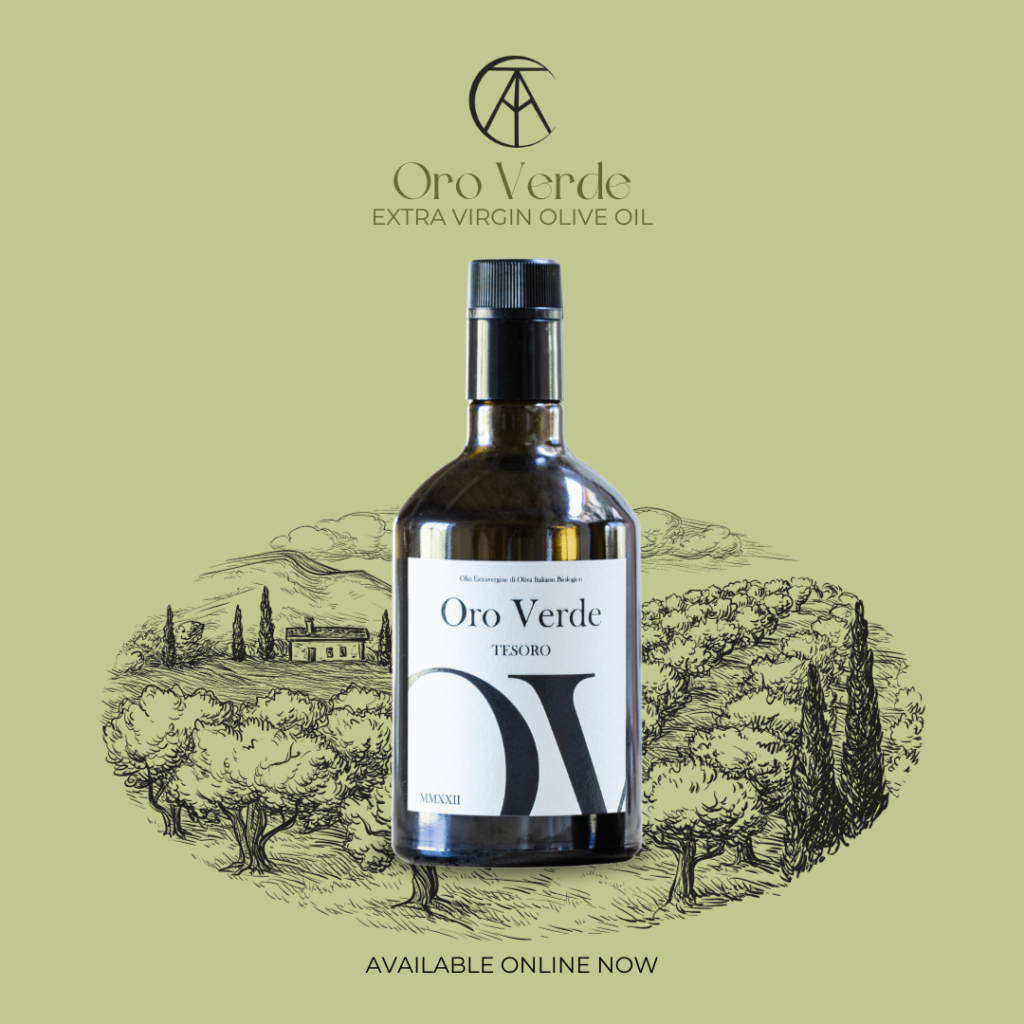 Podere Tesoro Oro Verde Extra Virgin Olive Oil | Podere Tesoro | Olive Groves