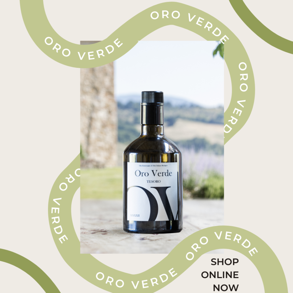 Podere Tesoro Oro Verde Extra Virgin Olive Oil | Podere Tesoro | Olive Groves